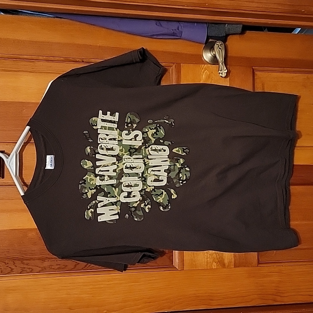 My Favorite Color is Camo Graphic Tee